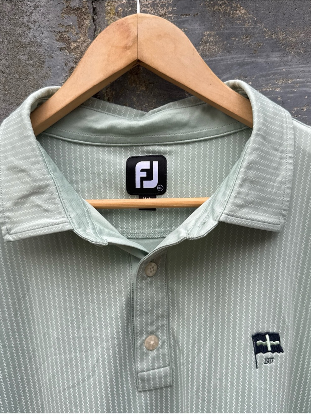 FootJoy Golf Polo Green XL St George’s Country Club Long Island